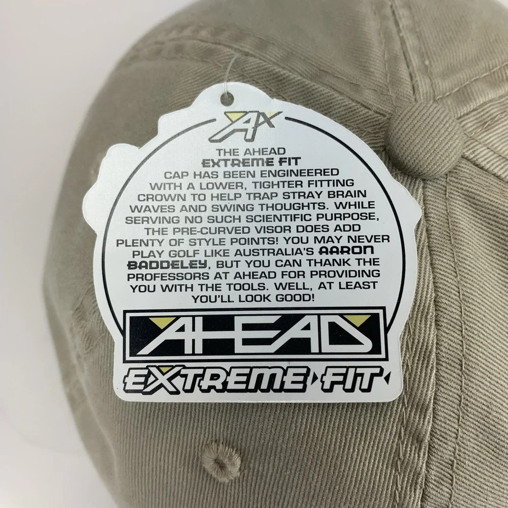 Panhandle Oil And Gas Inc Hat Tan Adjustable AHead Extreme Baseball Cap NWT